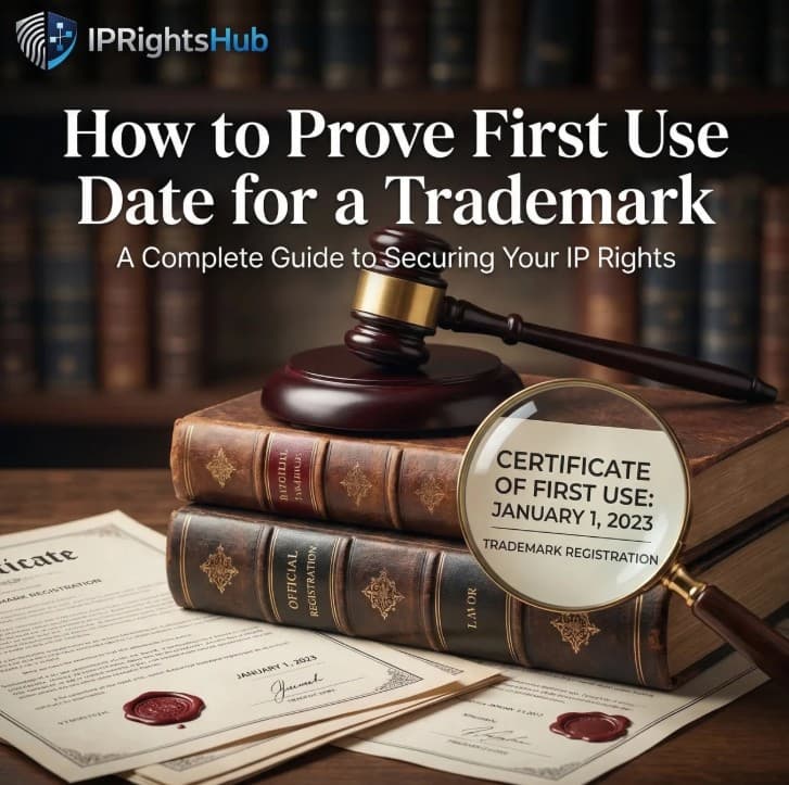 How to Prove First Use Date for a Trademark (Step-by-Step Guide)