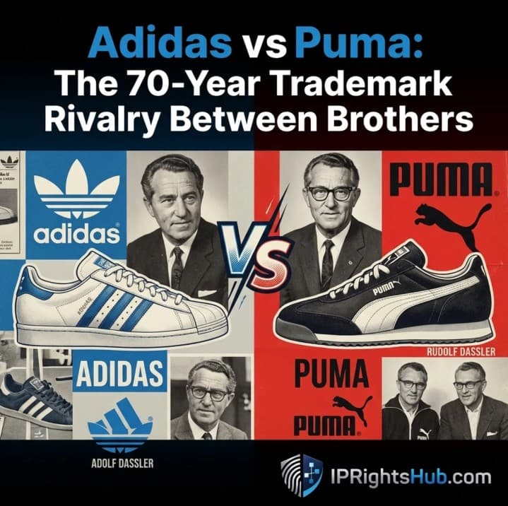 Adidas vs Puma: The 70-Year Trademark Rivalry Between Brothers