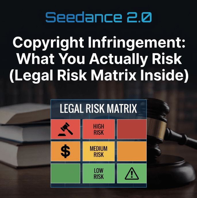 Seedance 2.0 Copyright Infringement: What You Actually Risk (Legal Risk Matrix Inside)