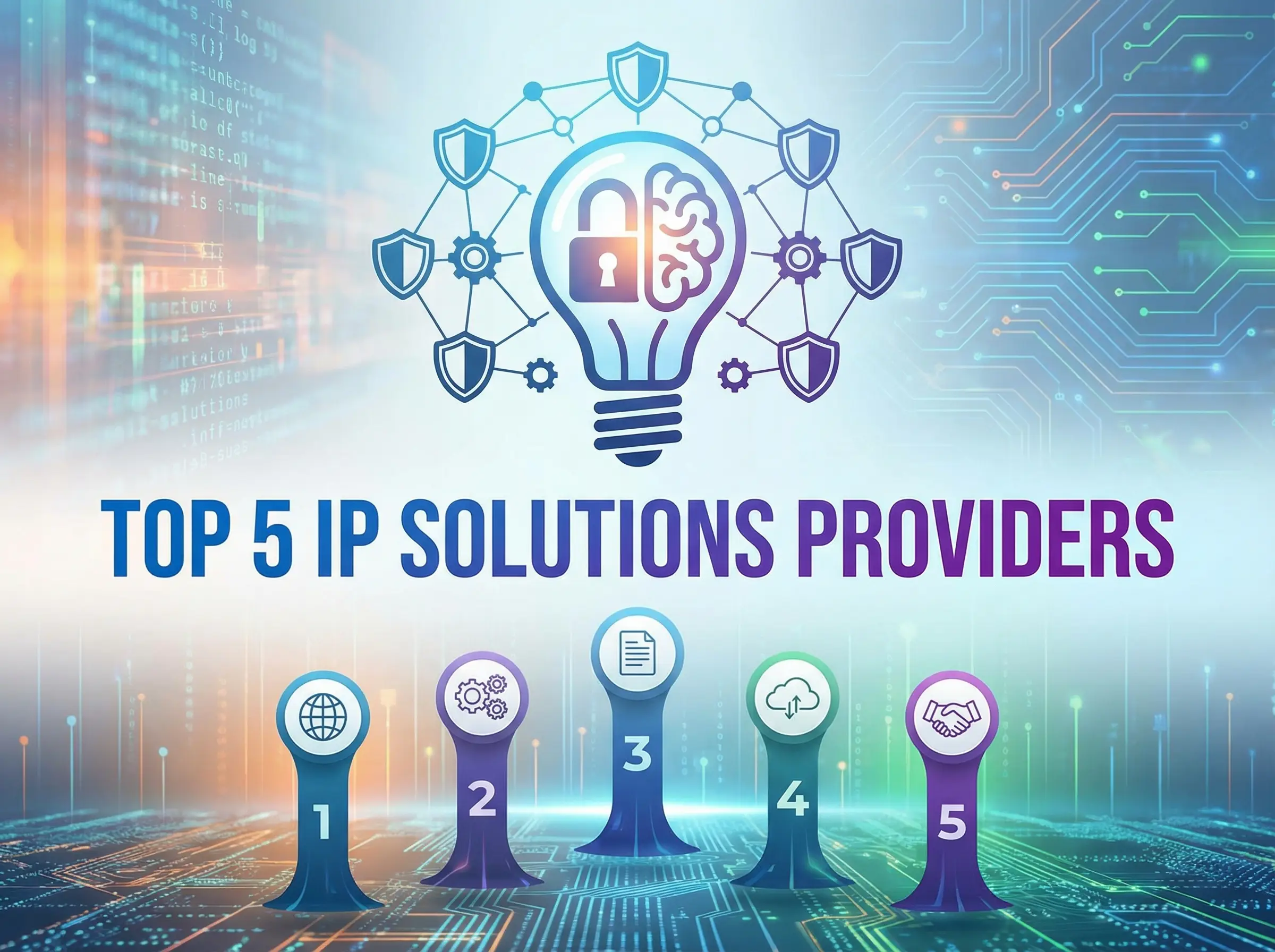 Top 5 IP Solutions Providers: Platforms Businesses Use to Manage IP Risk