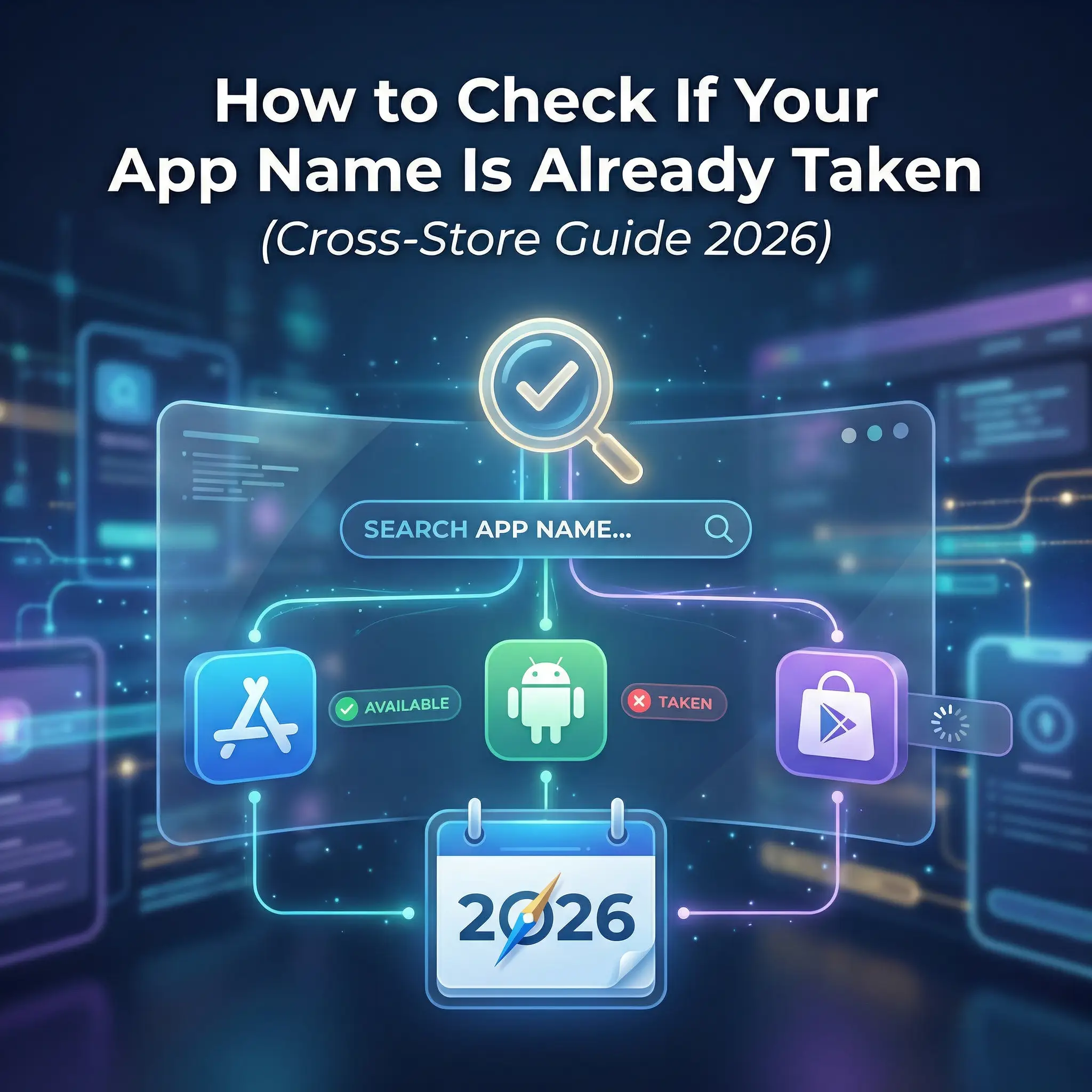 How to Check If Your App Name Is Already Taken (Cross-Store Guide 2026)